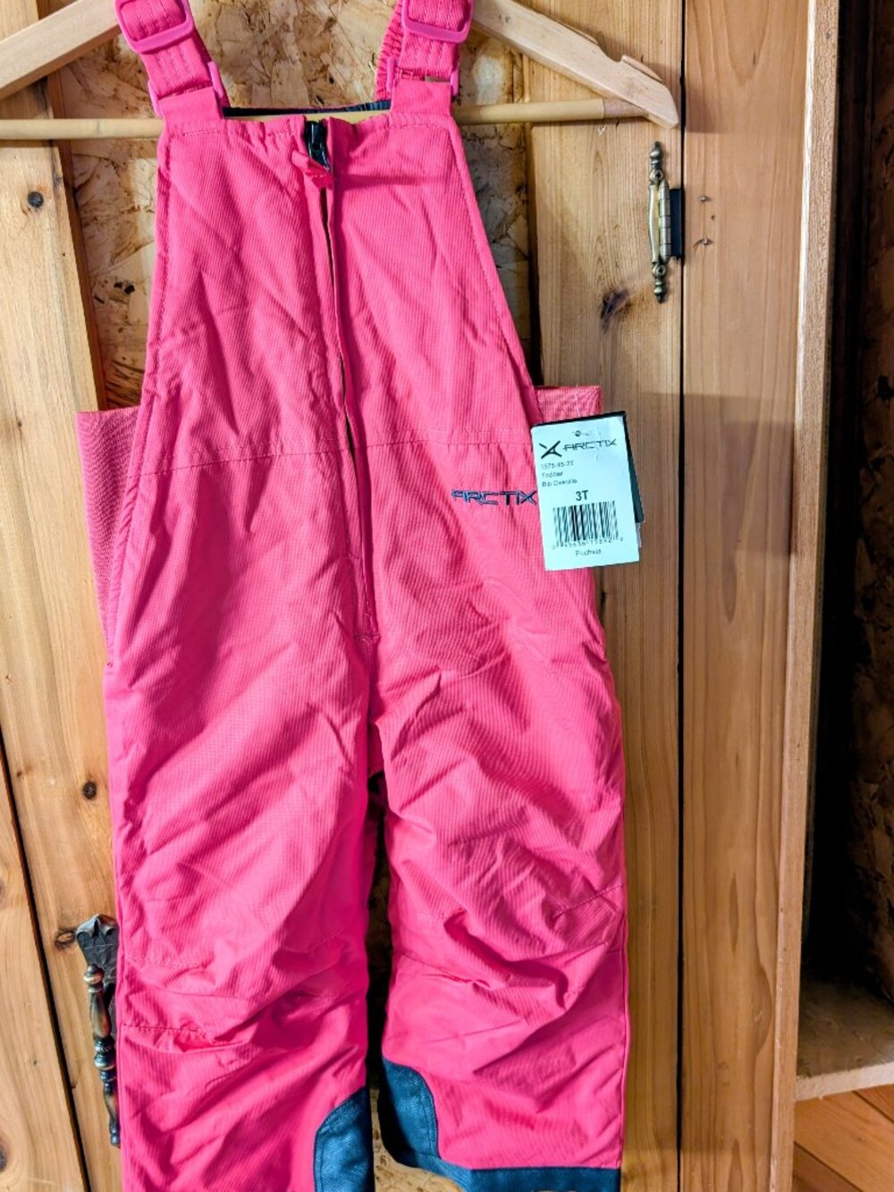 Arctix Fuchsia 3T Toddler Bib Overalls